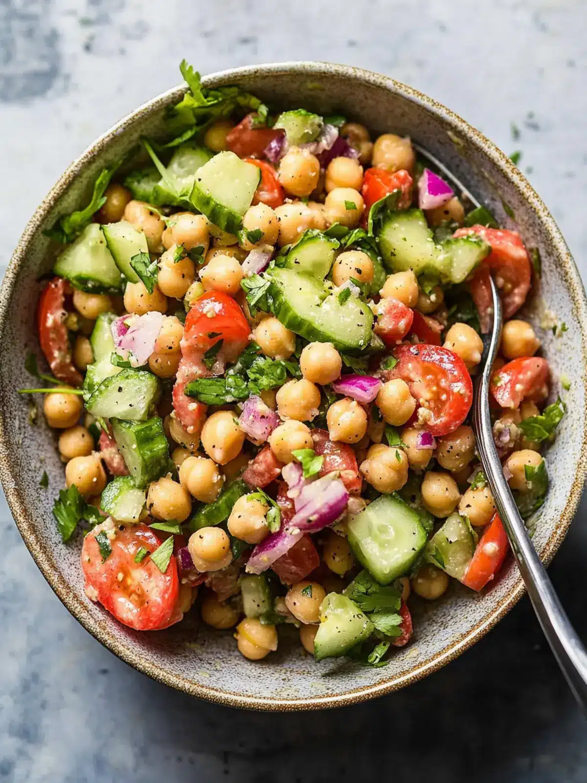 Fast & Fresh: Your Guide to Easy Chickpea Salad Meal Prep